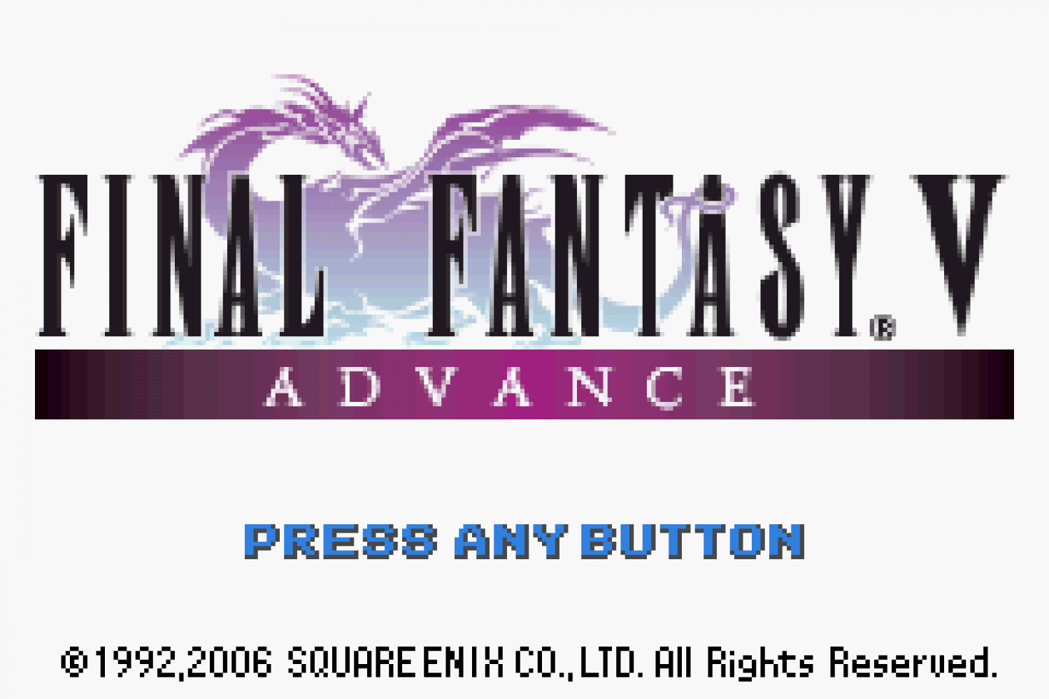 Final Fantasy V Advance